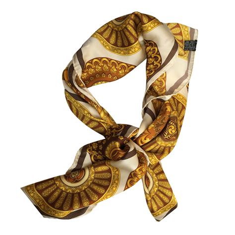 buy gianna versace scarf|beige Gianni Versace Scarves for Women .